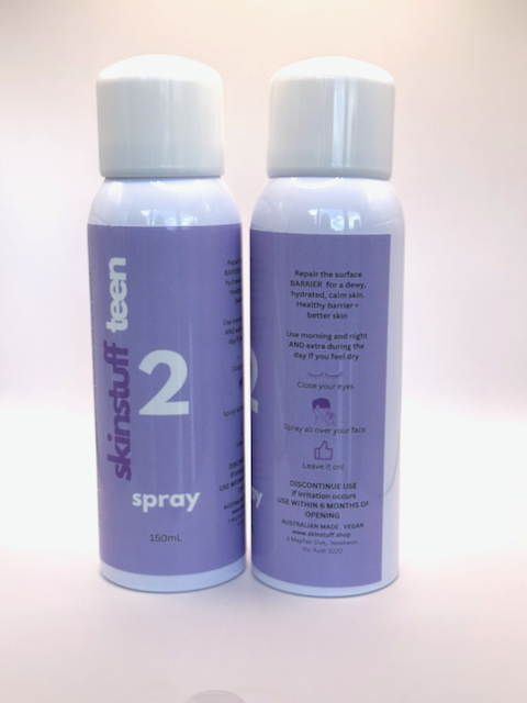 Step 2 - Spray TEEN