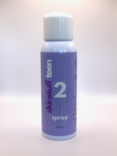 Step 2 - Spray TEEN